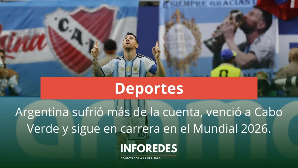 Argentina sufrió más de la cuenta, venció a Cabo Verde y sigue en carrera en el Mundial 2026