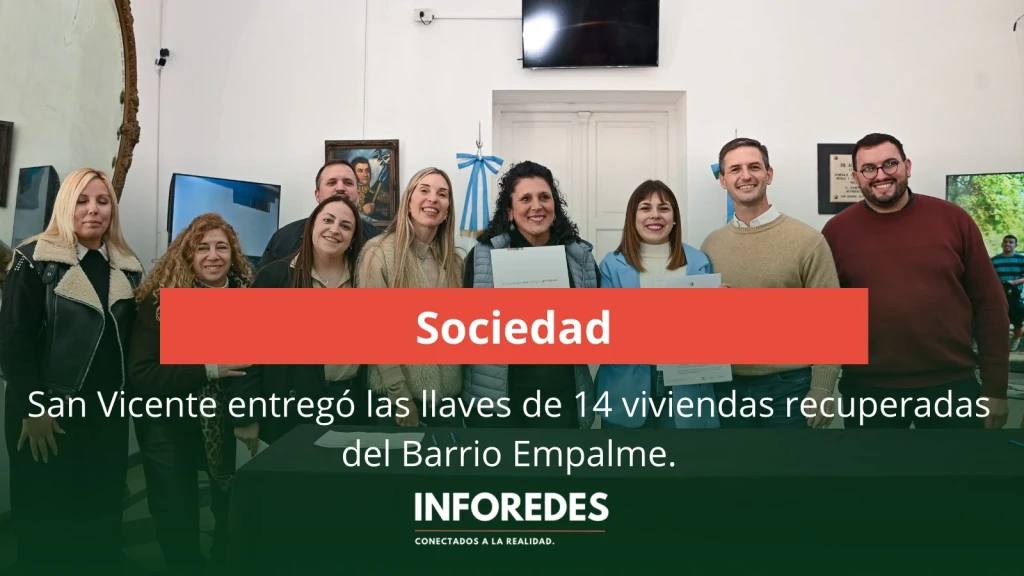 Catorce familias recibieron las llaves de su nuevo hogar