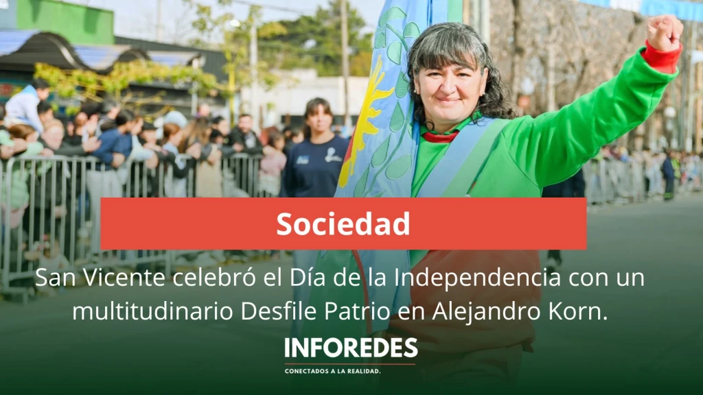 Nicolás Mantegazza encabezó las celebraciones patrias en Alejandro Korn con un masivo desfile cívico y fiesta popular
