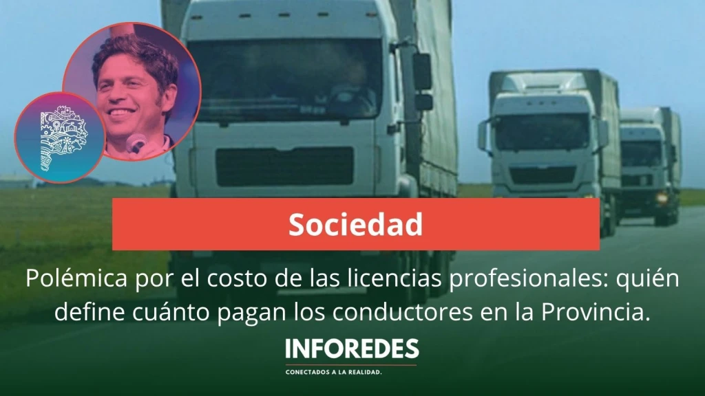 Polémica por el costo de las licencias profesionales: quién define cuánto pagan los conductores en la Provincia
