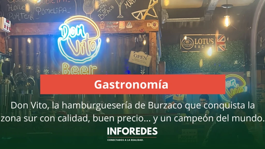 Don Vito, la hamburguesería de Burzaco que conquista la zona sur con calidad, buen precio… y un campeón del mundo
