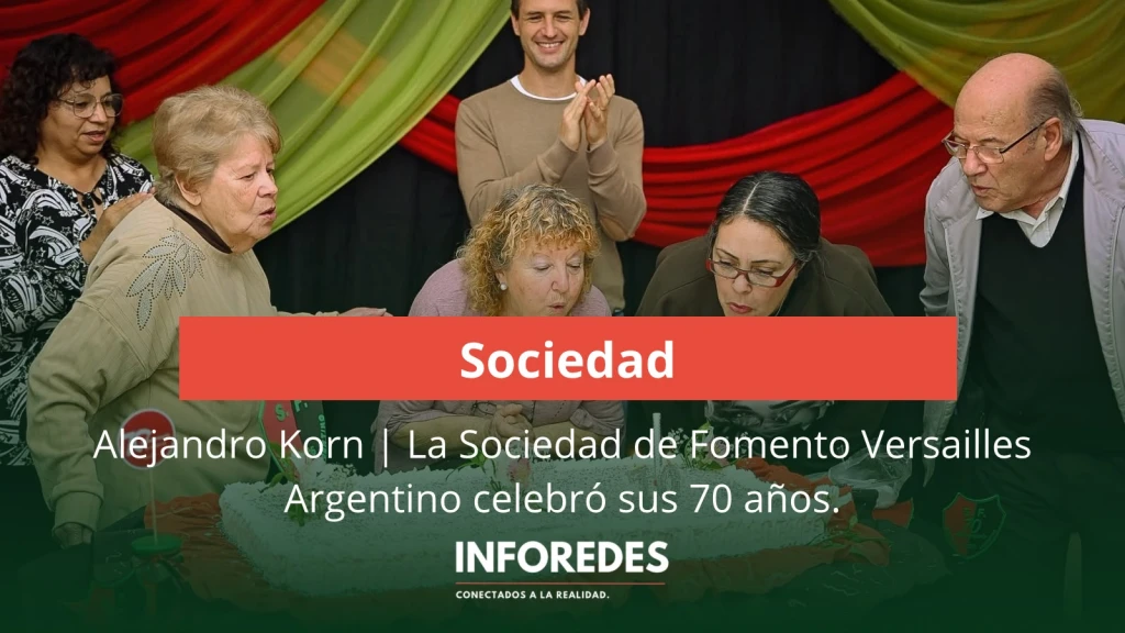 La Sociedad de Fomento Versailles Argentino celebró sus 70 años