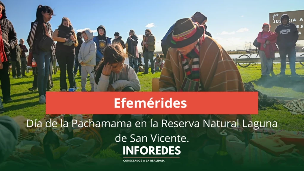 San Vicente celebró el Día de la Pachamama