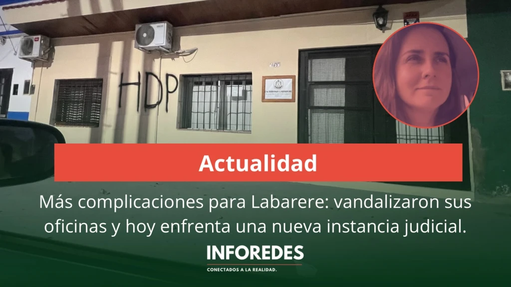 Más complicaciones para Labarere: vandalizaron sus oficinas y la Justicia analiza su conducta bajo la Ley de Maltrato Animal