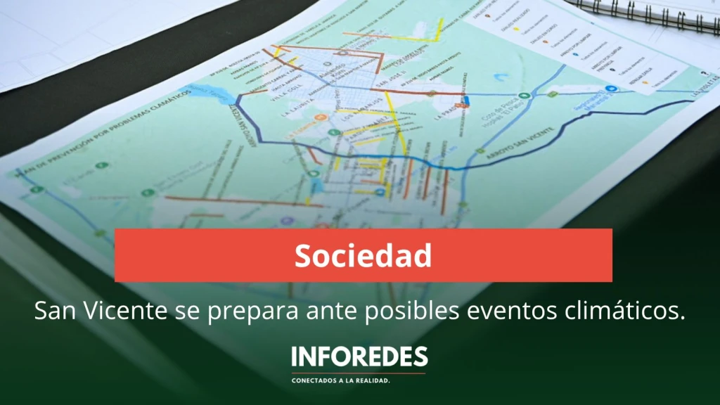 Nicolás Mantegazza lideró la planificación preventiva ante el fenómeno del  “Super Niño” en San Vicente