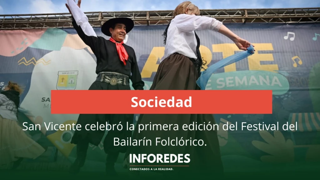 San Vicente celebró la primera edición del Festival del Bailarín Folclórico