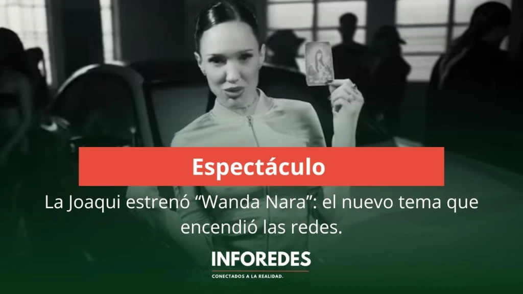 La Joaqui estrenó “Wanda Nara”: el nuevo tema que encendió las redes