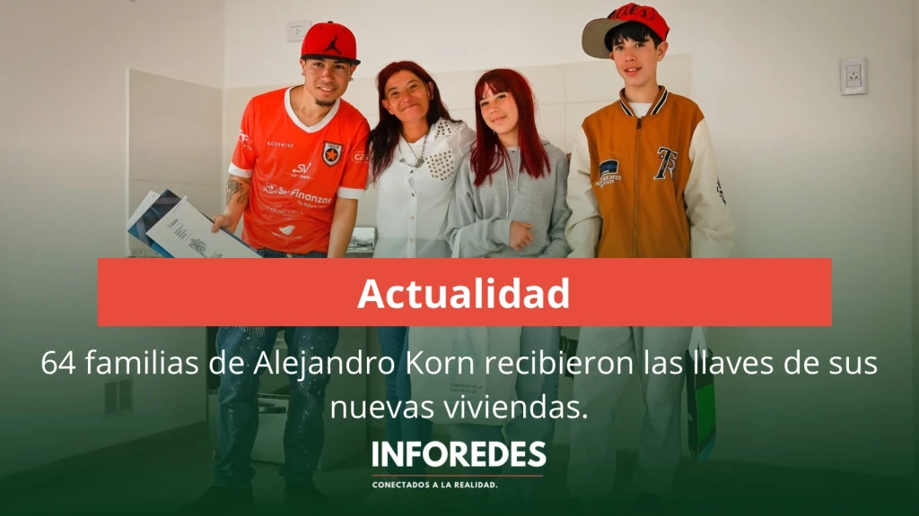 Kicillof y Mantegazza entregaron las primeras 64 viviendas del barrio Altos de Mirini