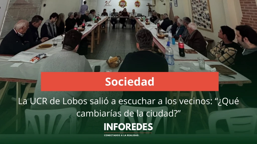 La UCR de Lobos salió a escuchar a los vecinos: “¿Qué cambiarías de la ciudad?”