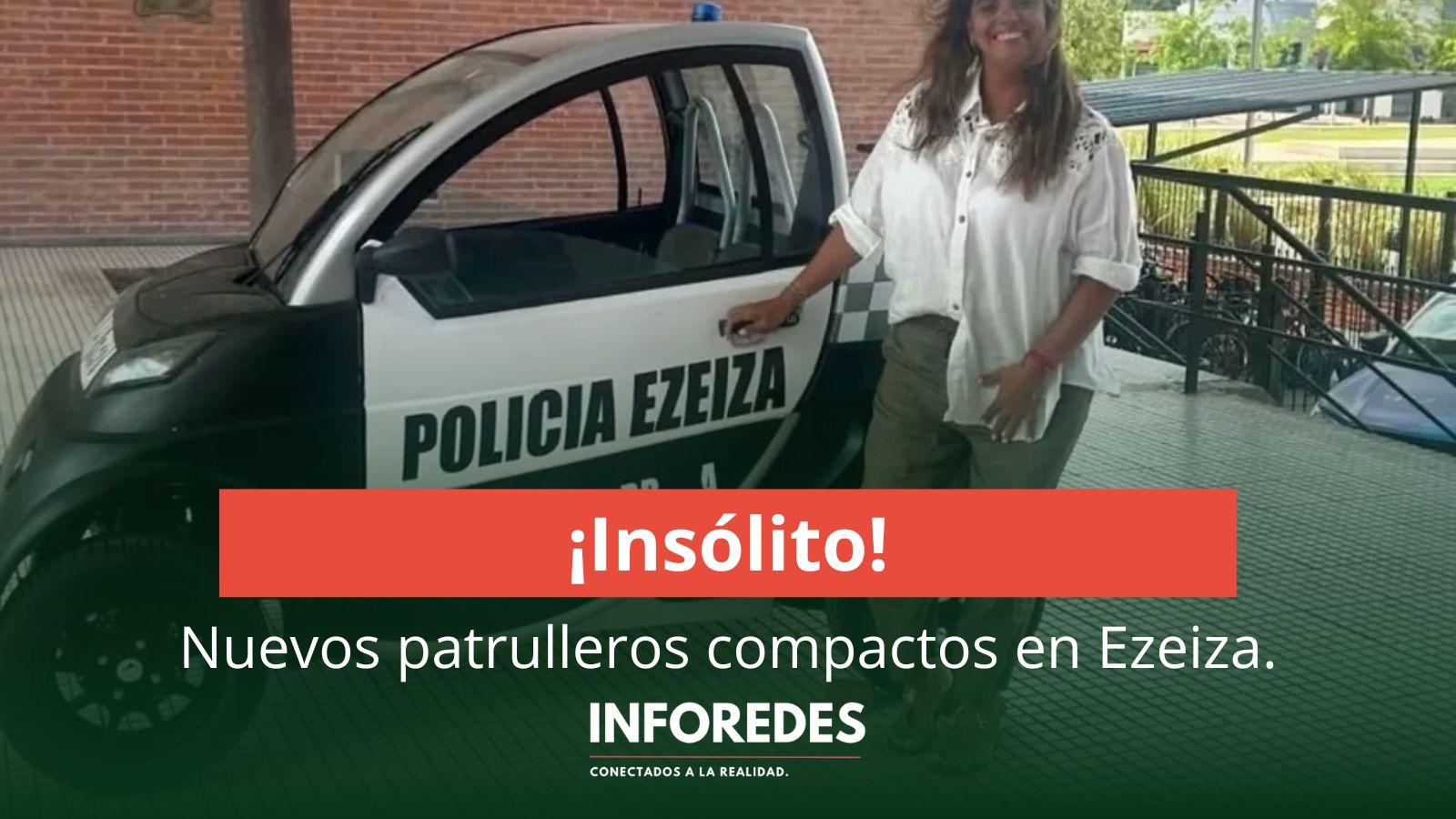Ezeiza incorpora patrulleros compactos: cuál es el plan de seguridad del Municipio