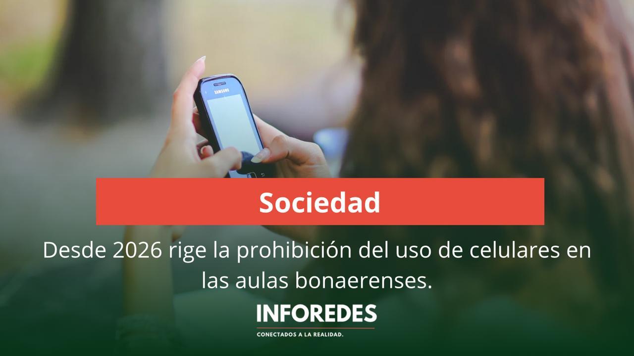 Desde 2026 rige la prohibición del uso de celulares en las aulas bonaerenses