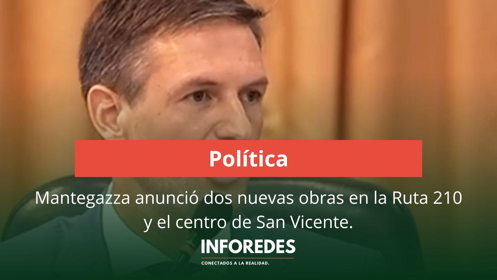 Anuncian obras de iluminación y conectividad para las rutas 210 y 6 en San Vicente