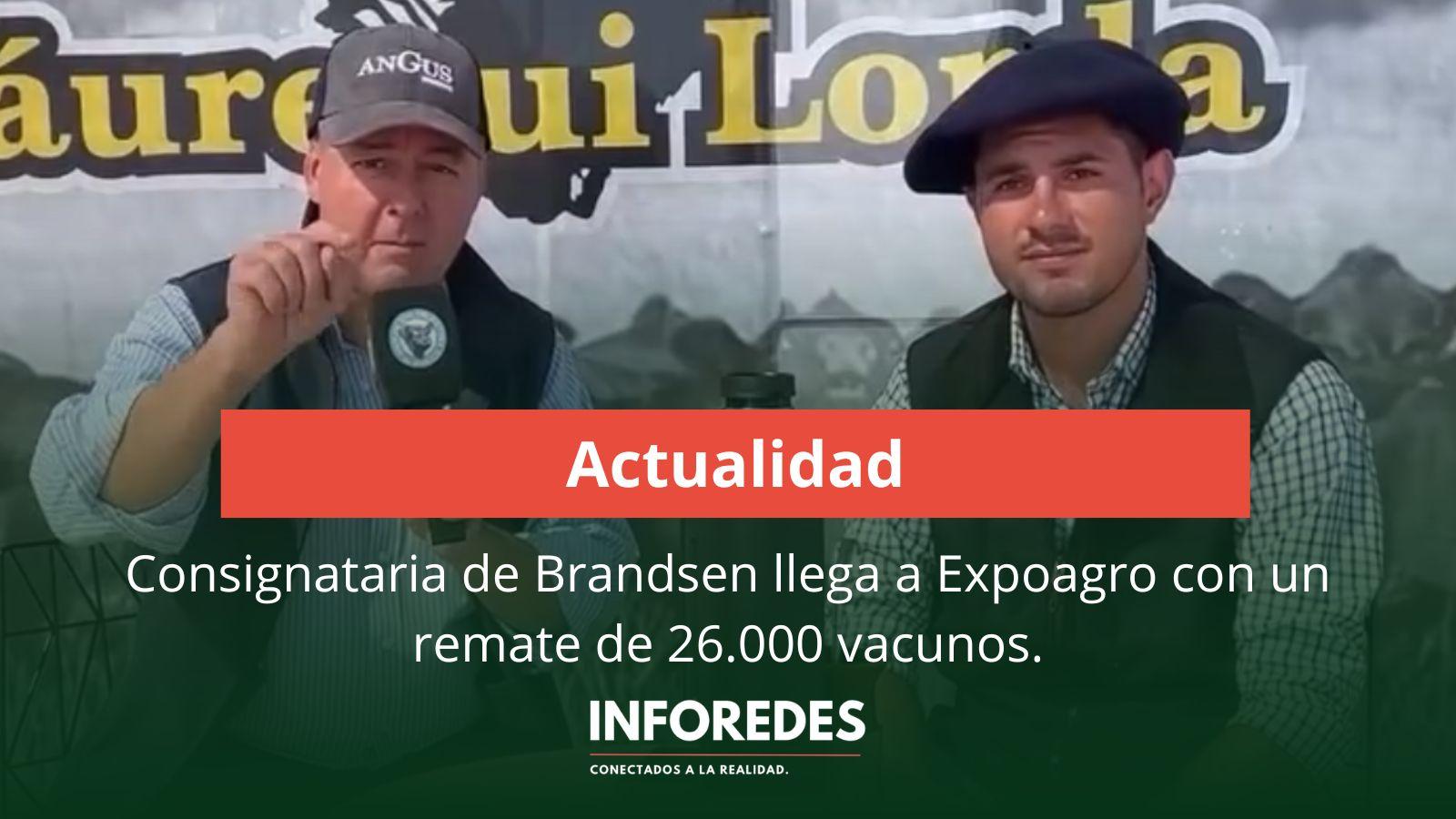 Consignataria de Brandsen participará con un importante remate en Expoagro 2026
