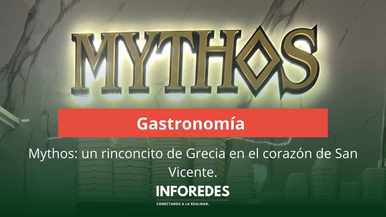 Mythos: un rinconcito de Grecia en el corazón de San Vicente