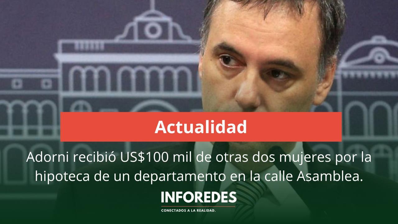 Revelan que Manuel Adorni recibió un préstamo de US$100 mil por la hipoteca de un departamento en Caballito