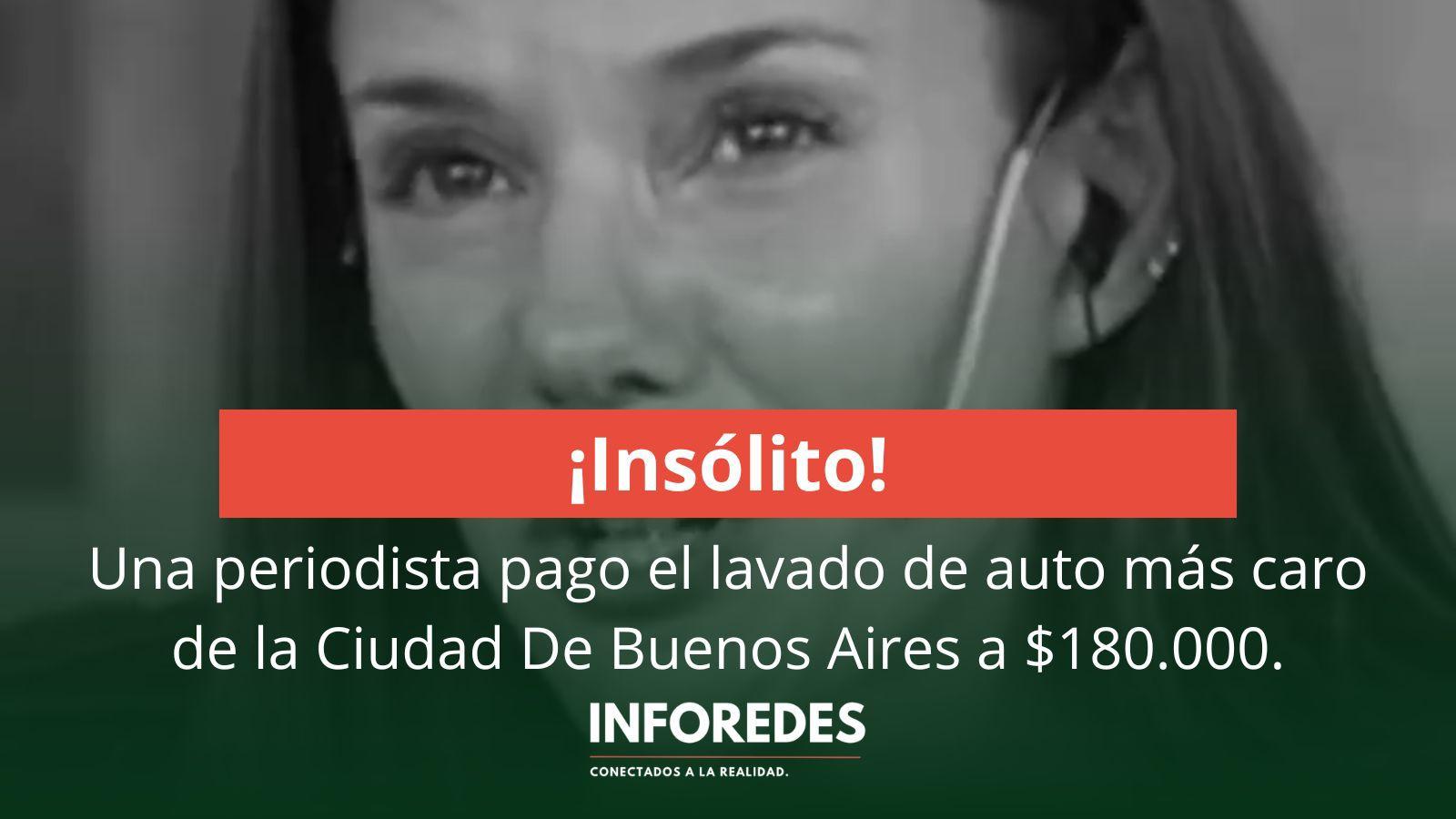 180.000 $ un lavado de autos en Palermo.