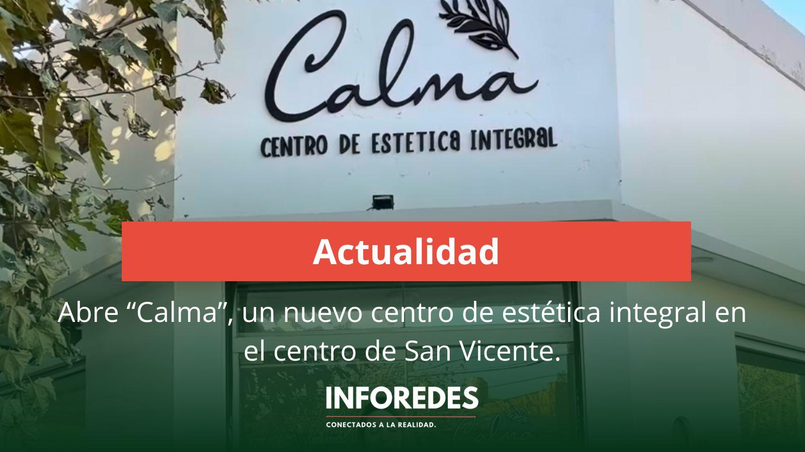 Abre “Calma”, un nuevo centro de estética integral en el centro de San Vicente