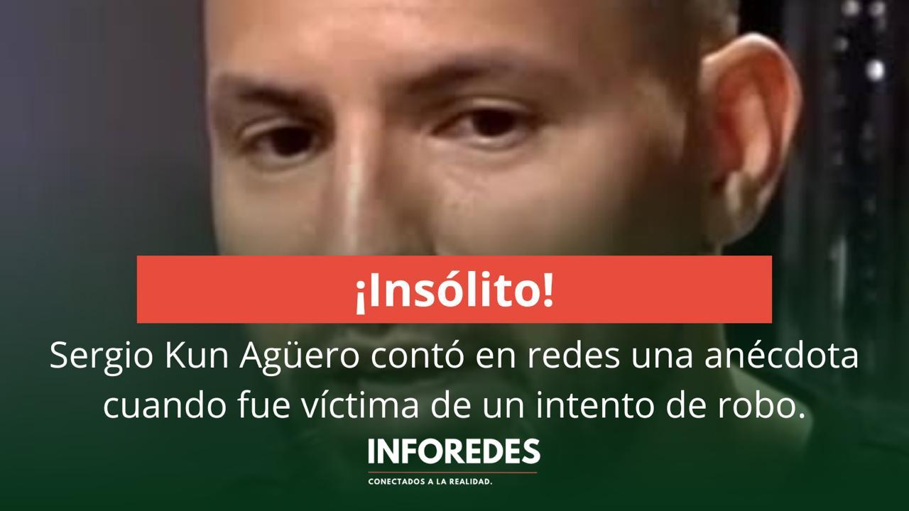 “Pensé que me robaban”: la anécdota que contó el Kun Agüero y se volvió viral