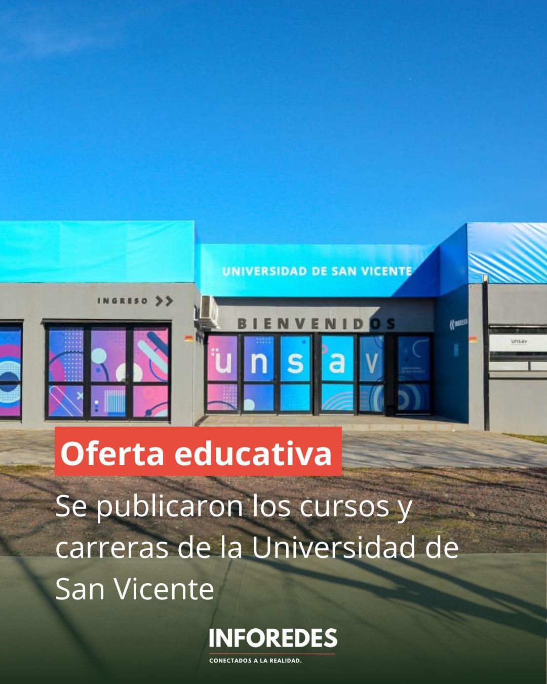 San Vicente presentó su Oferta Educativa 2026: