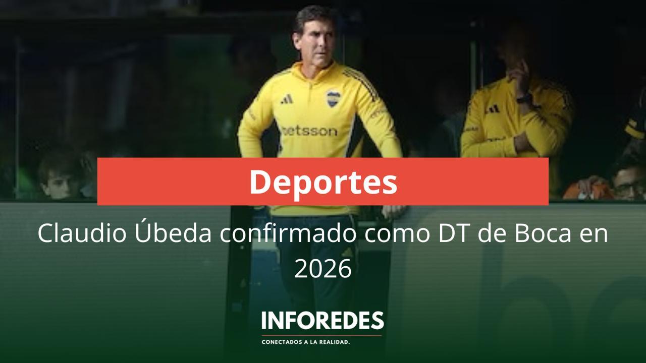 Claudio Úbeda seguirá como entrenador de Boca Juniors en 2026: la confirmación oficial y lo que viene para el Xeneize