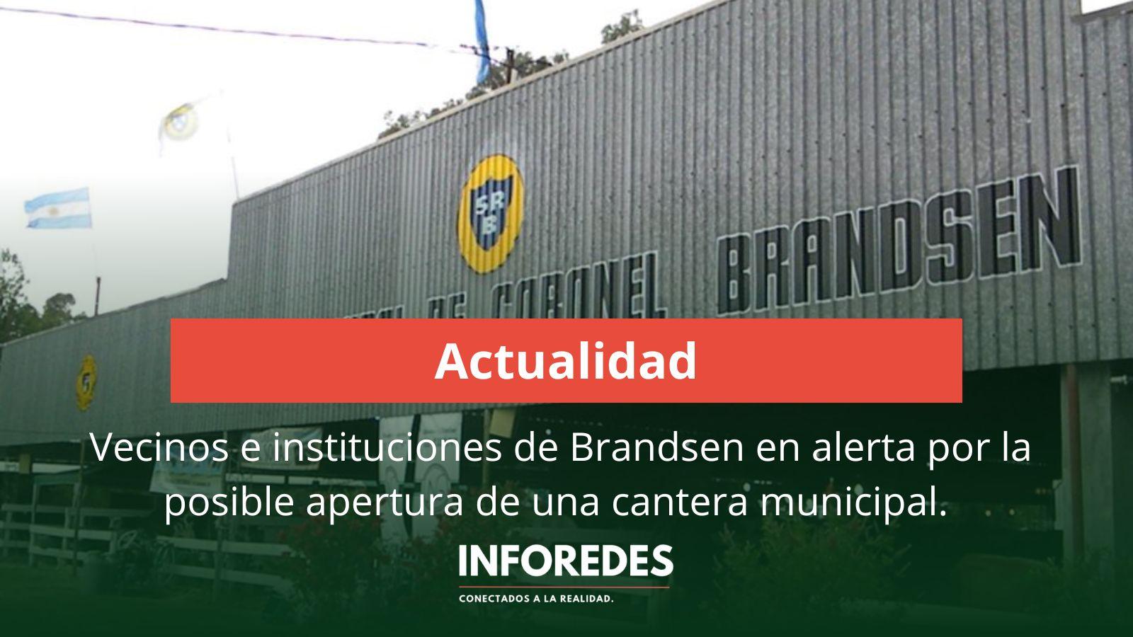 Vecinos e instituciones de Brandsen en alerta por la posible apertura de una cantera municipal