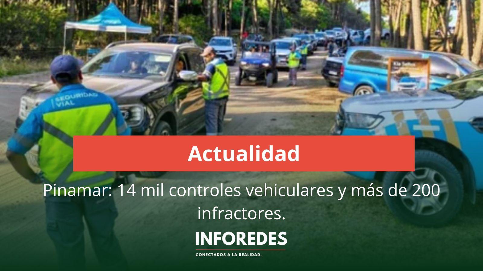 Controles de la ANSV en Pinamar: casi 14 mil vehículos fiscalizados y más de 200 infracciones detectadas