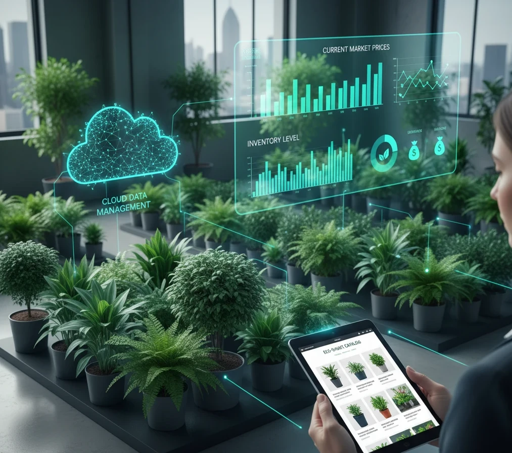Cómo digitalizar tu vivero y aumentar ventas con análisis de datos