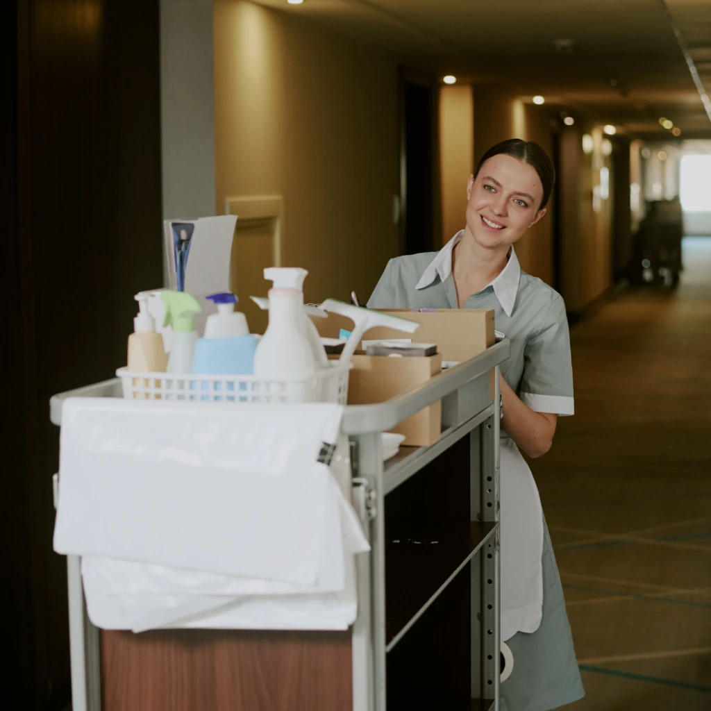 Equipo de limpieza profesional