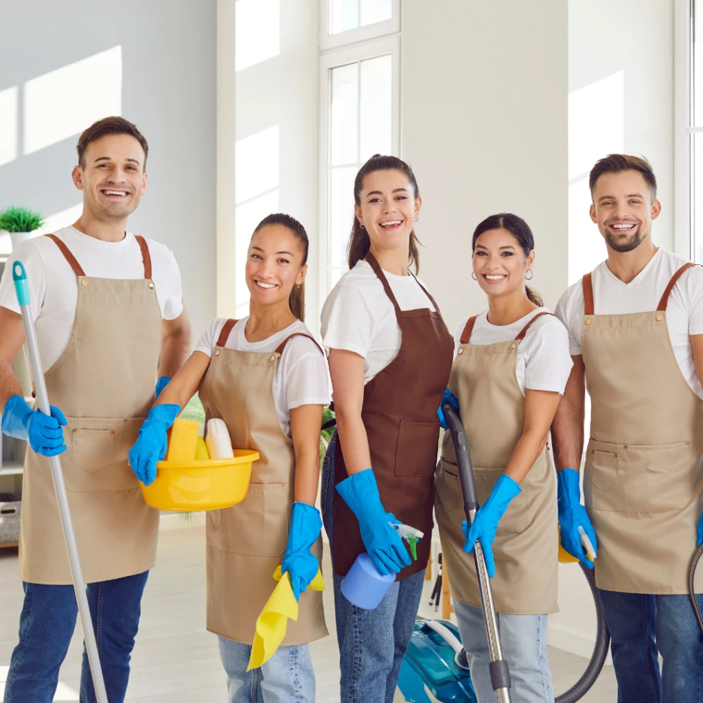 Equipo de limpieza profesional