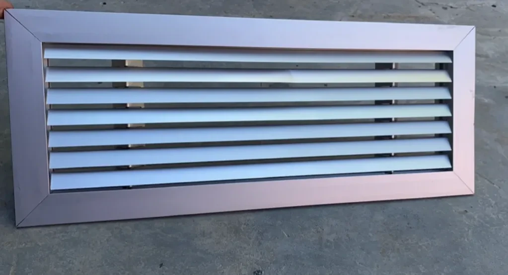 Reja de acero inoxidable