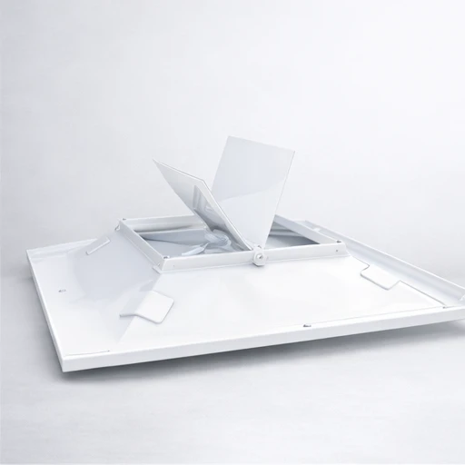 difusor cuadrado blanco