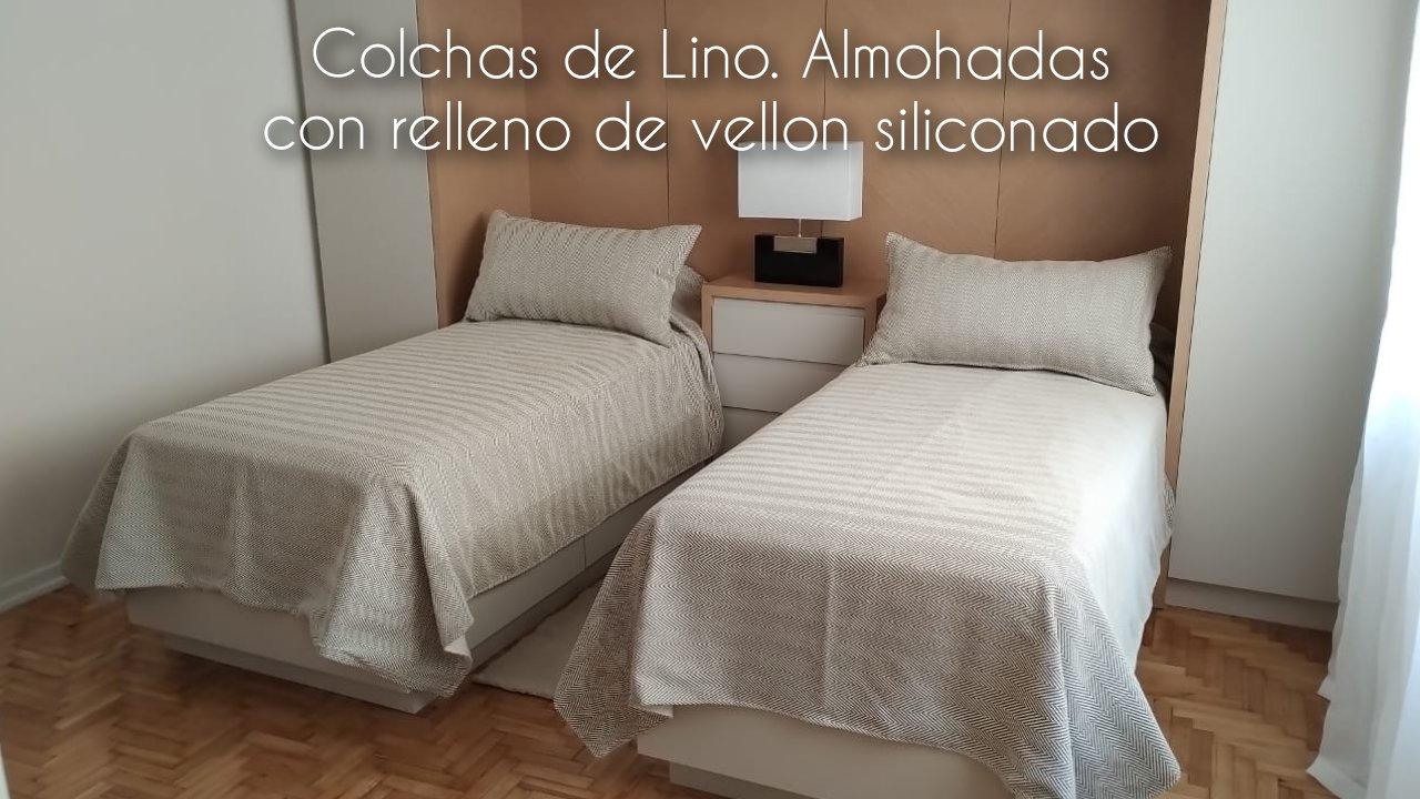 Colchas y Almohadones en Lino