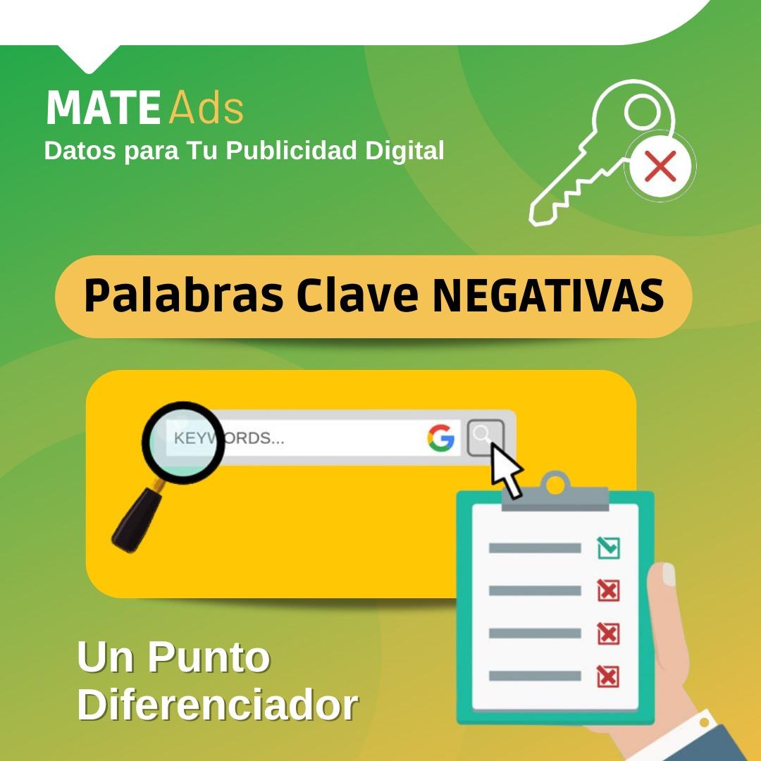 Palabras Clave Negativas Google Ads