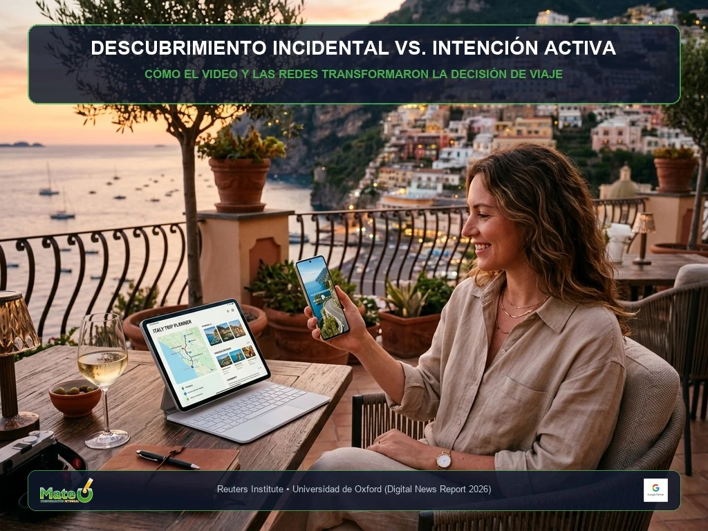 Video Incidental vs Búsqueda en Viajes | Mate