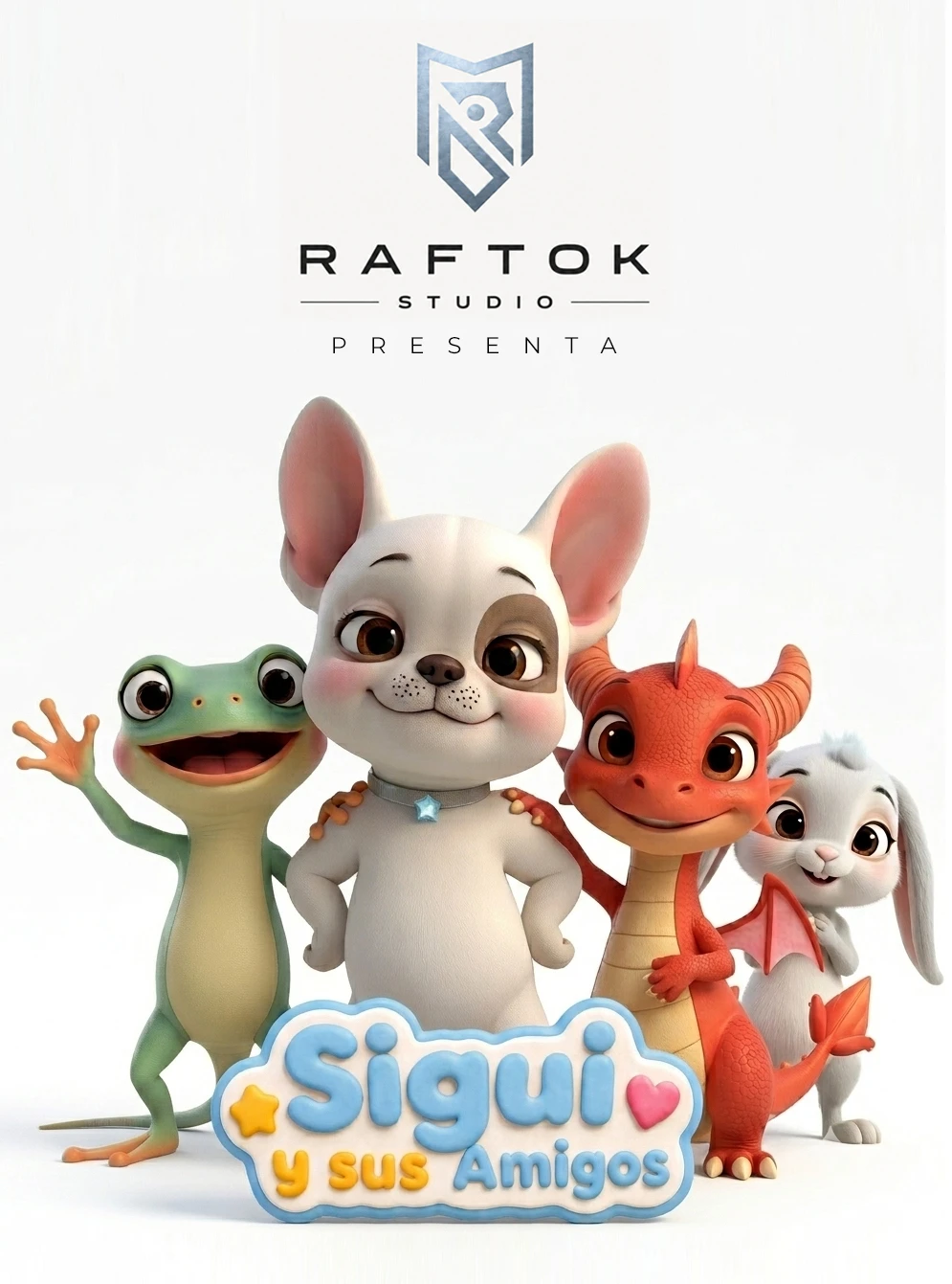 Equipo creativo de Raftok Studio trabajando