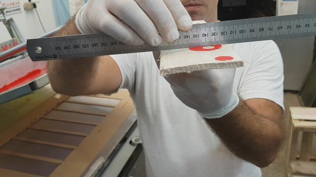 impresora de cabezales de cajonesde madera