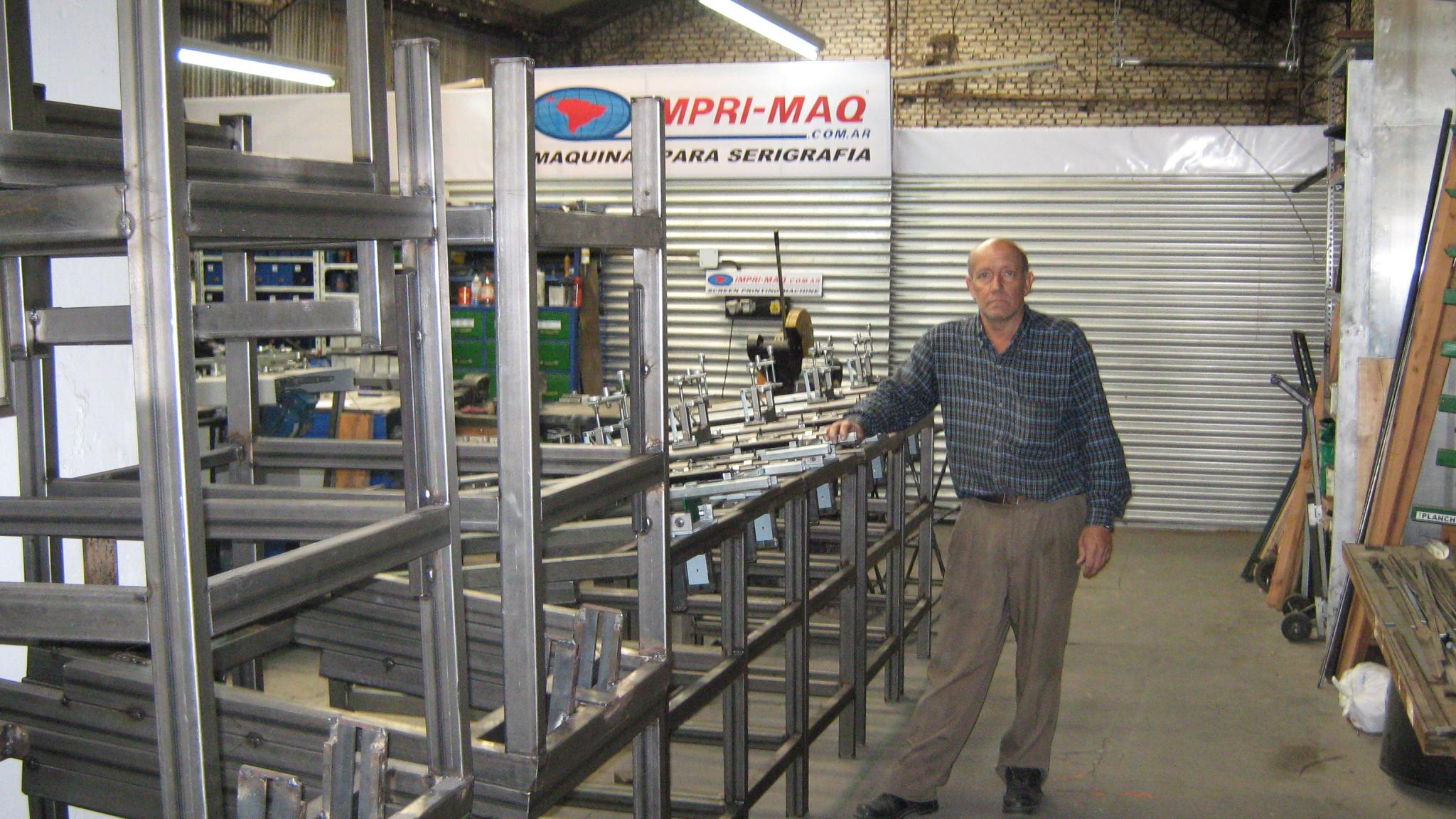 maquina de serigrafia automatica imprimaq