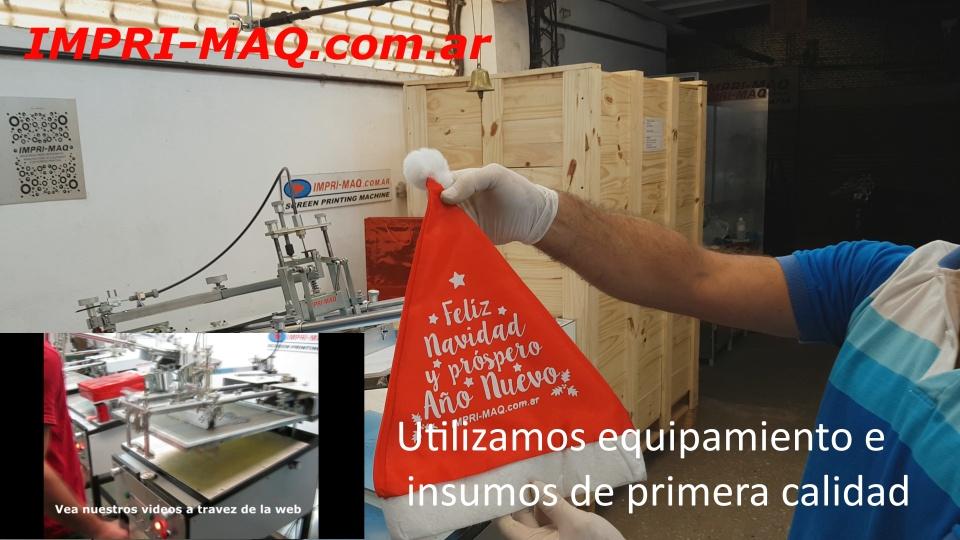 impresora de gorro de tela