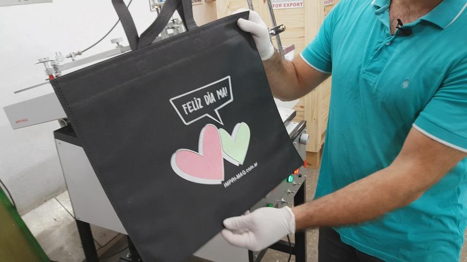 feliz dia de la madre bolsas ecologcas