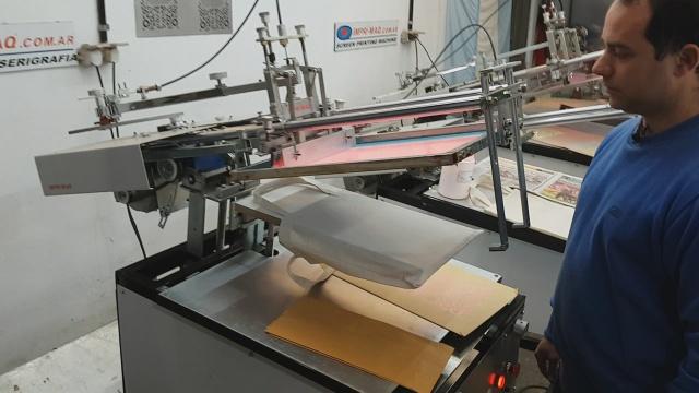 impresora de bolsa de lienzo impri-maq