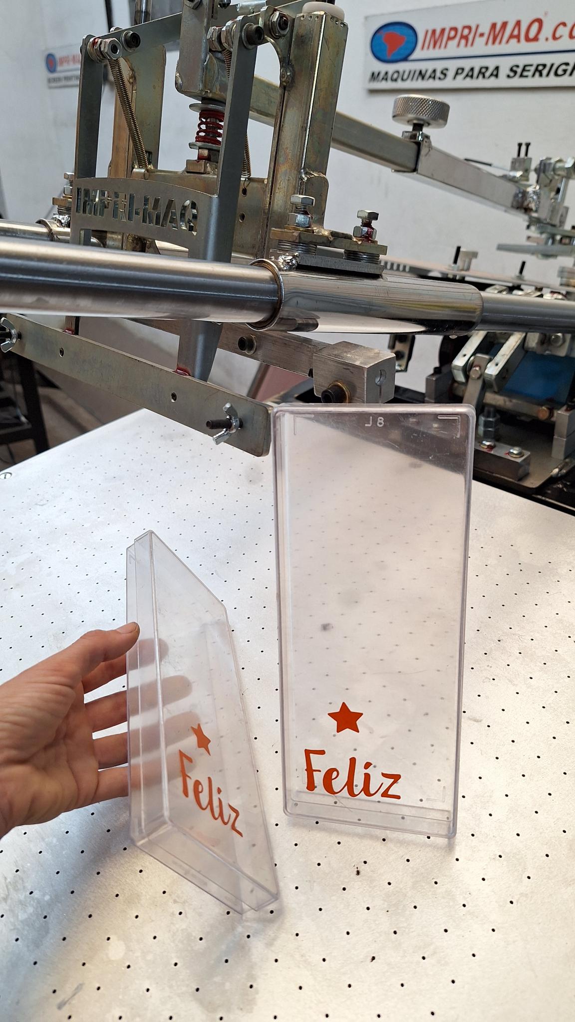 impresora de serigrafia semiautomatica en acrilico