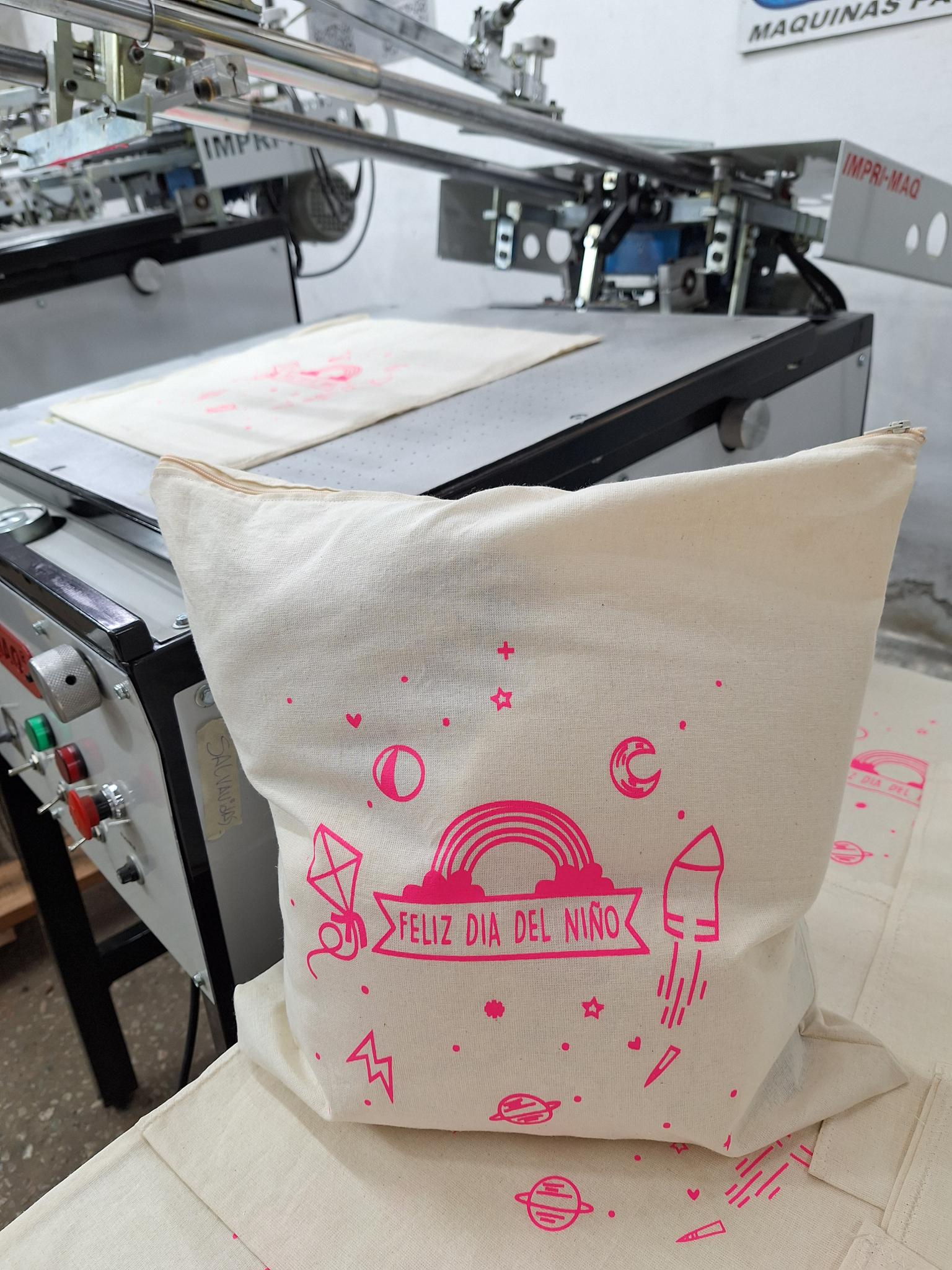 maquina de serigrafia para lienzo