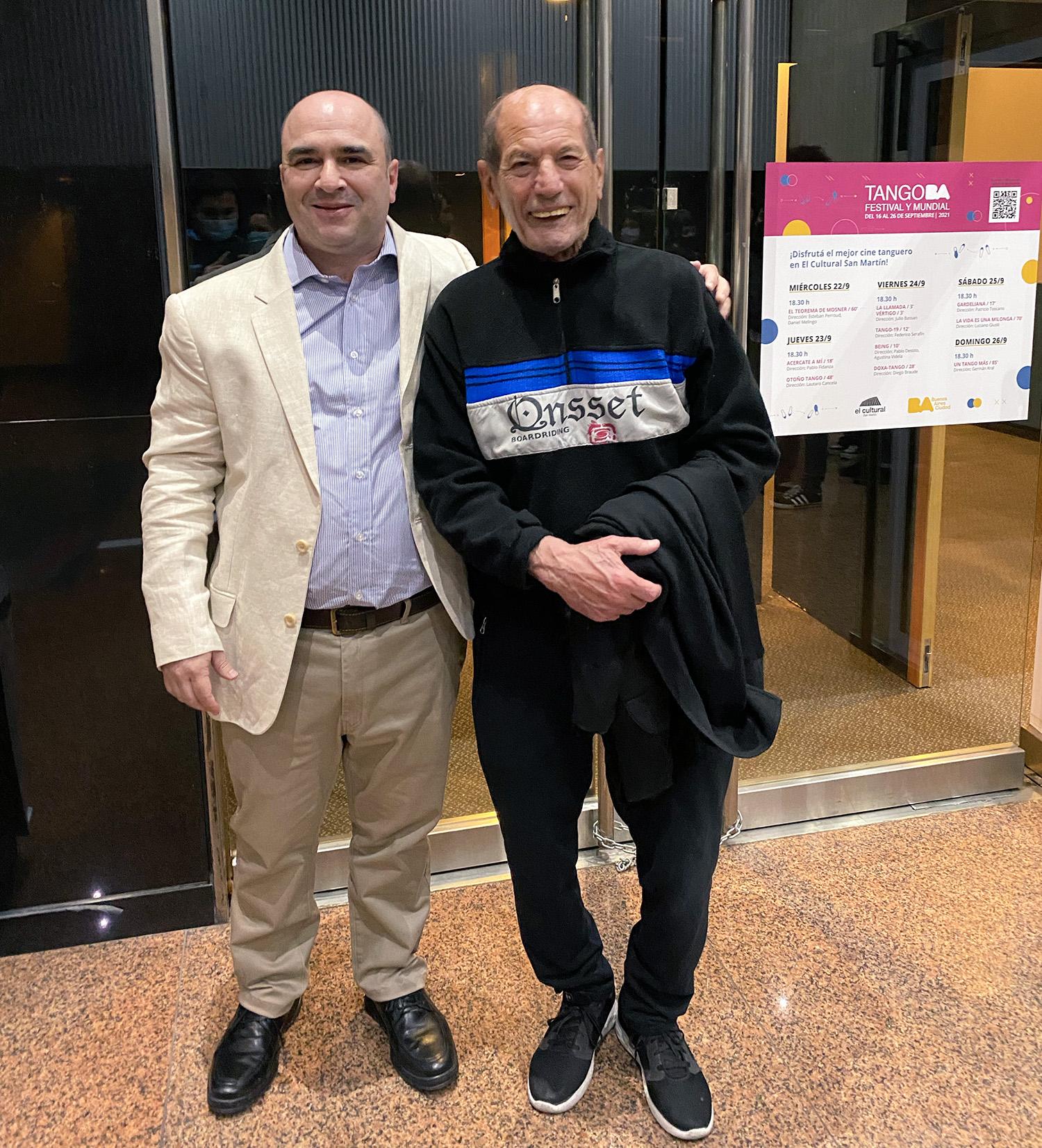 Luciano Giusti y Aldo Raspanti