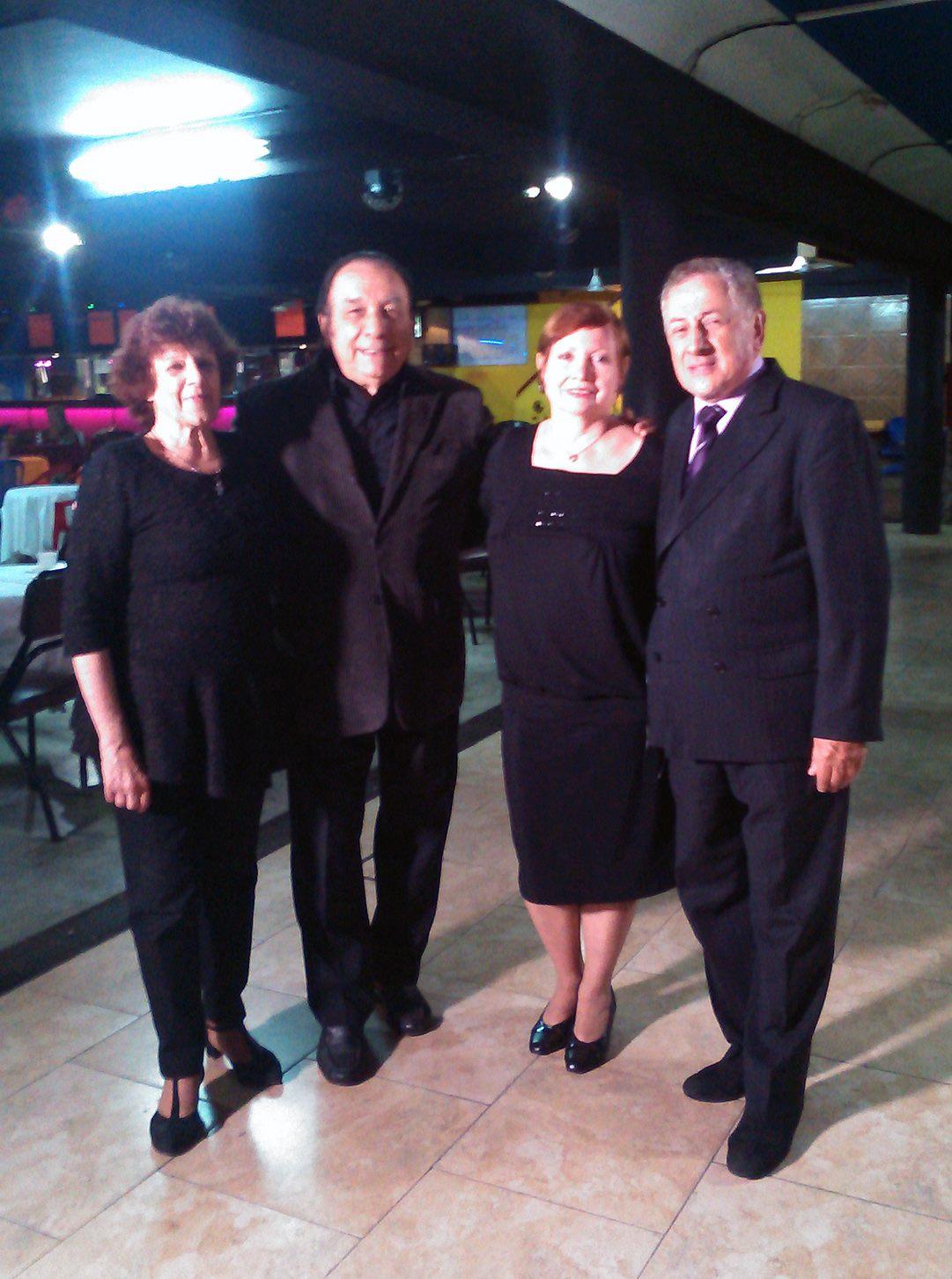 Oscar y Haydée con Gloria y Eduardo Arquimbau