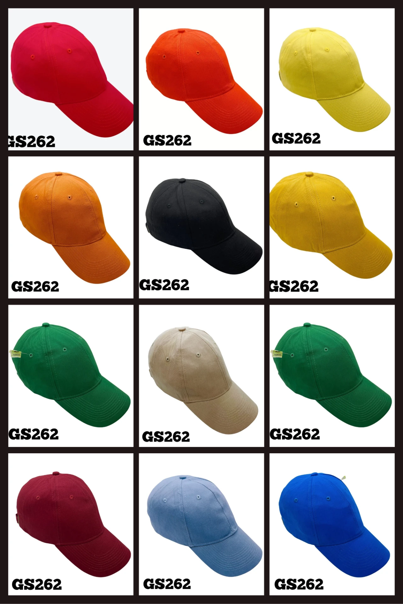 GORRAS GABARDINA ESMERILADAS