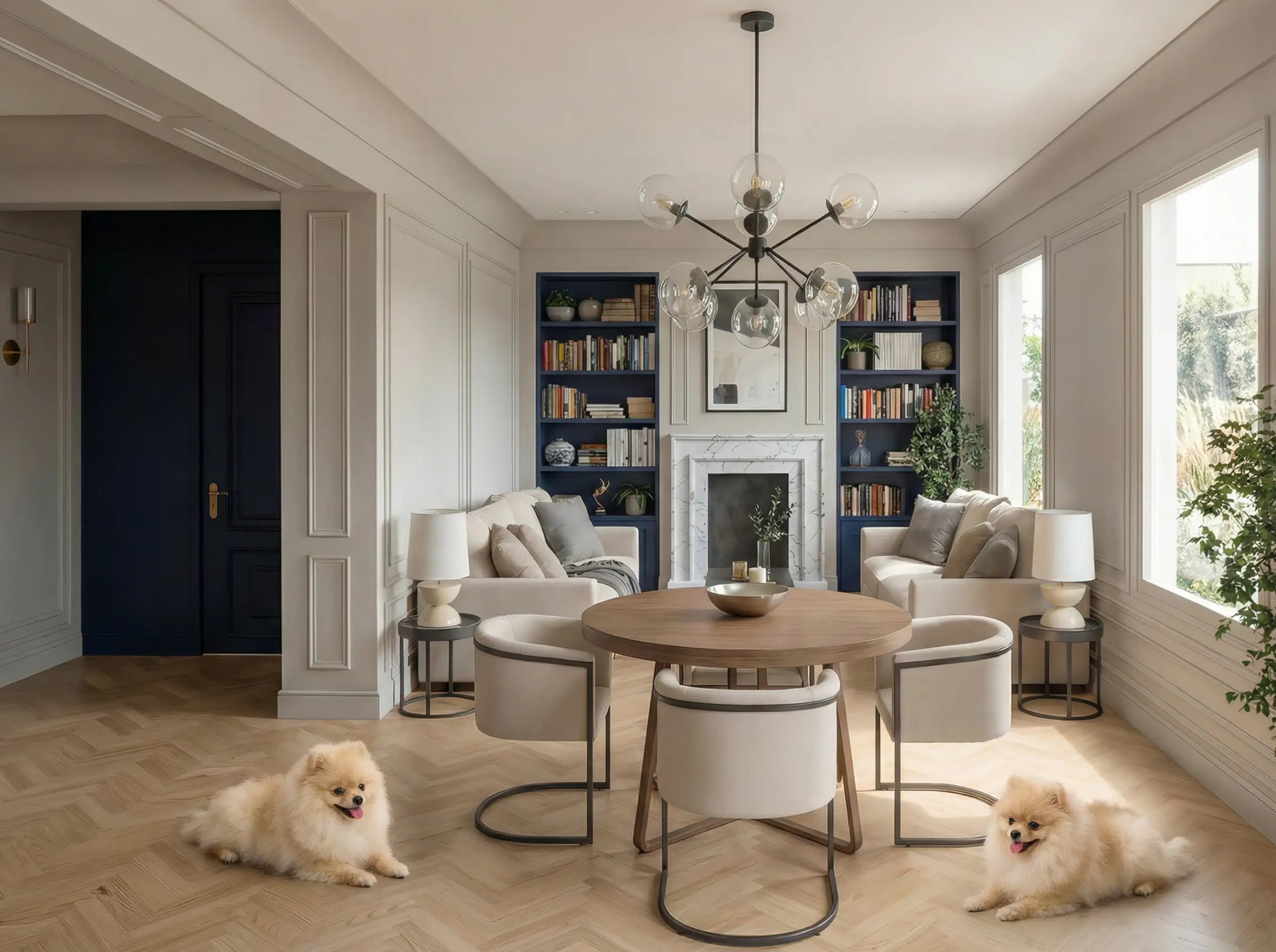 3D visualization for a renovation in Madrid, Spain