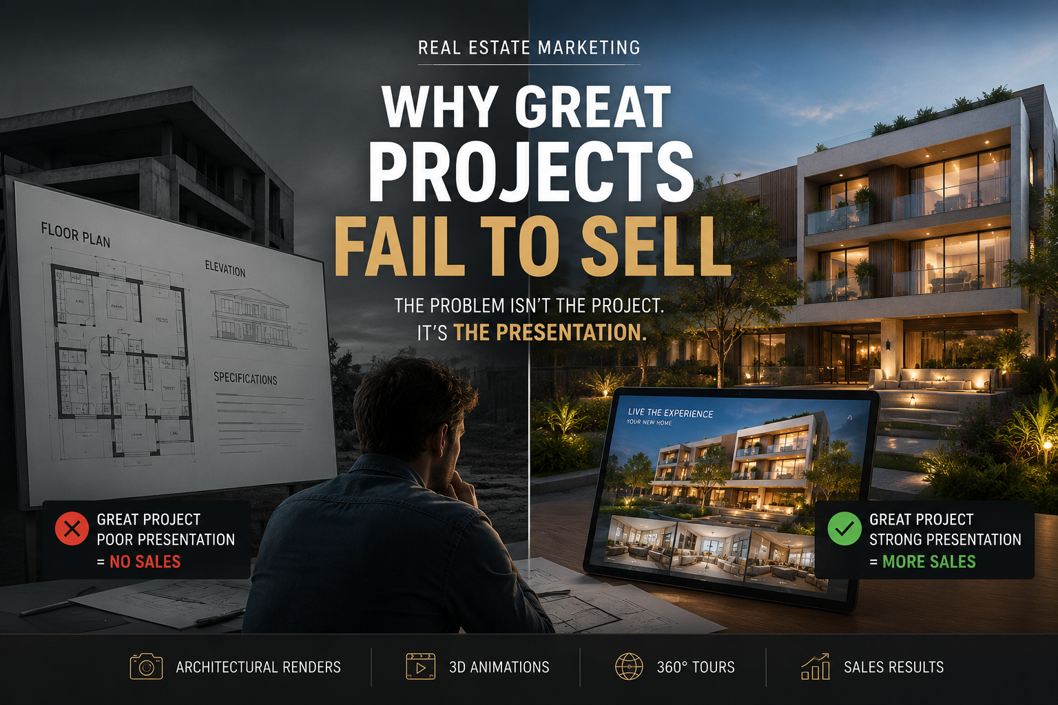Why Great Real Estate Projects Fail to Sell
