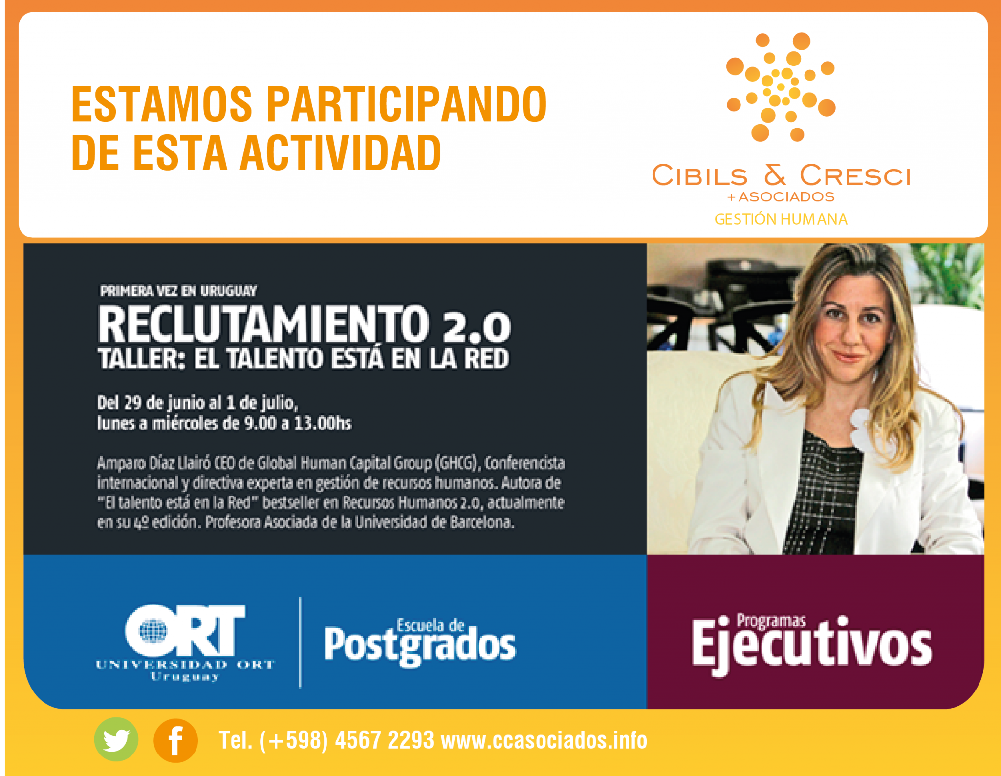 TALLER EL TALENTO ESTA EN LA RED