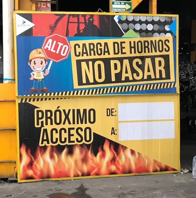 Rotulación en Muro