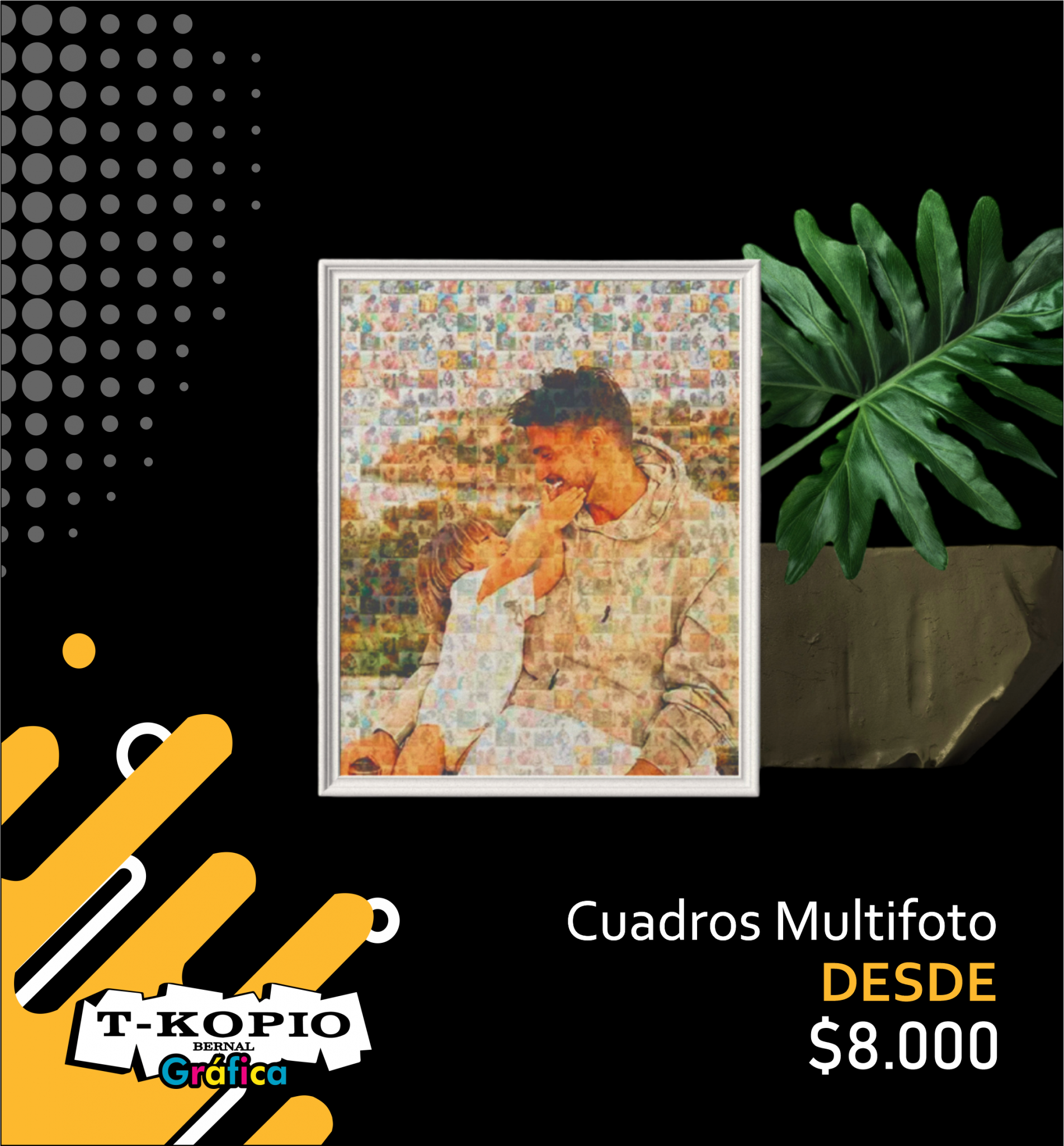 CUADRO 20X30  Material: Madera  100 % personalizable.  Sublimación: Full color. Calidad fotográfica.  Tiempo de produccion: 72hs.  Diseño personalizado incluido.
